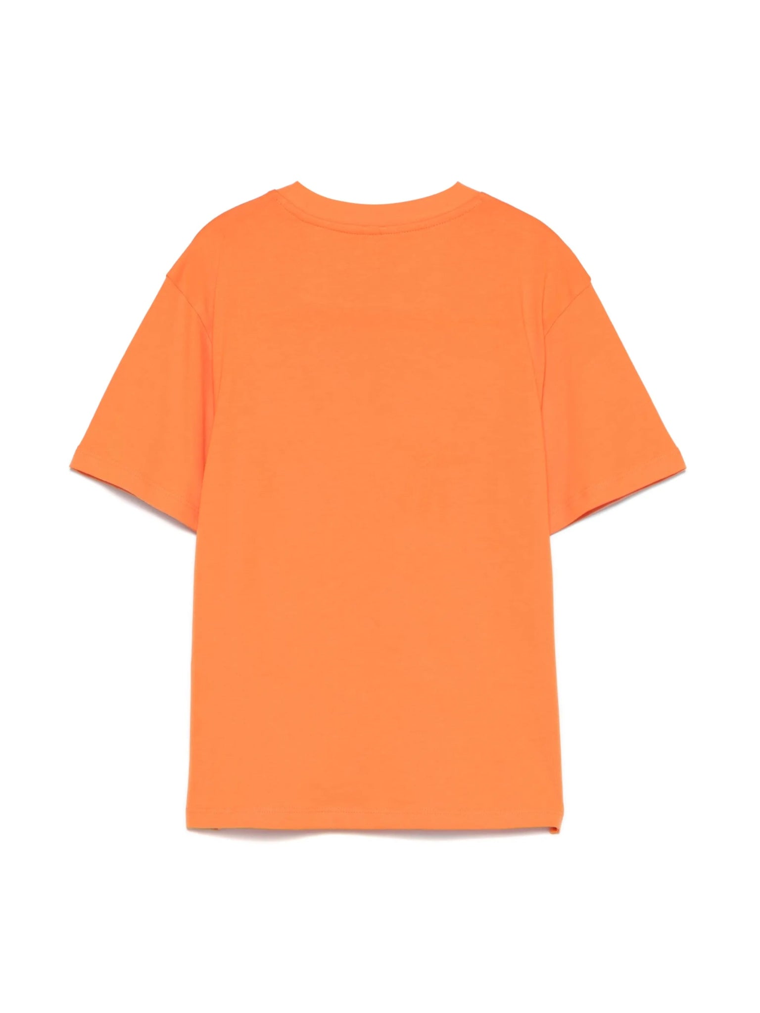 T - SHIRT ARANCIO CON FANTASIA STELLA MCCARTNEY - Angel Luxury