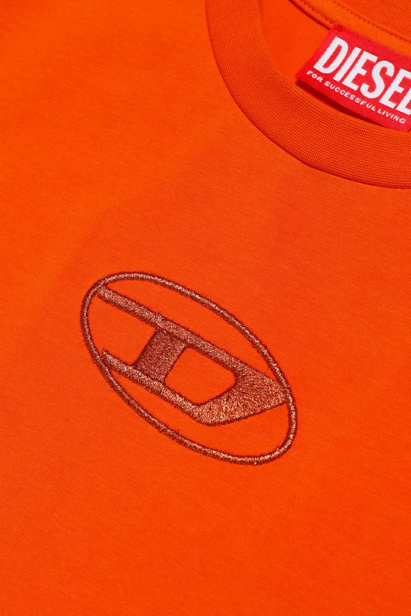 T-SHIRT ARANCIO DIESEL - Angel Luxury