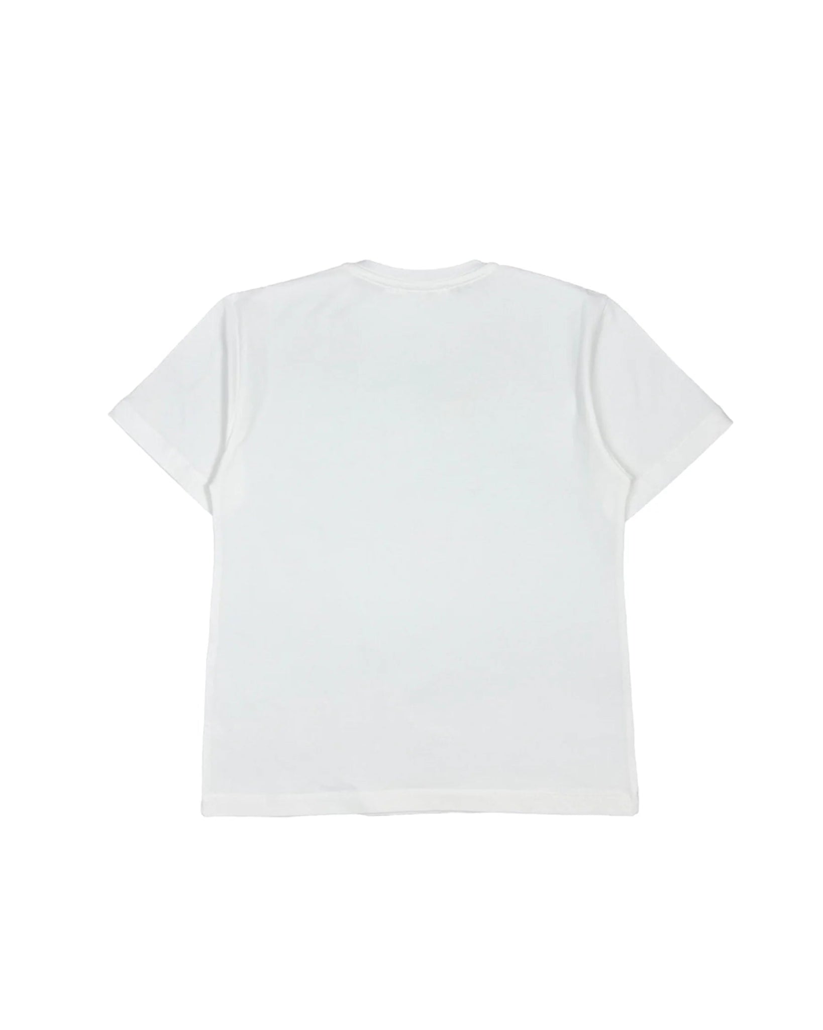 T - SHIRT AVORIO CON LOGO IN RICAMO ELISABETTA FRANCHI - Angel Luxury