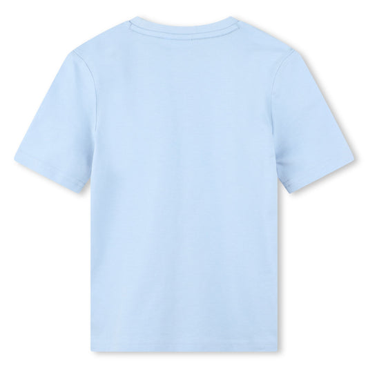T - SHIRT AZZURRA BOSS - Angel Luxury