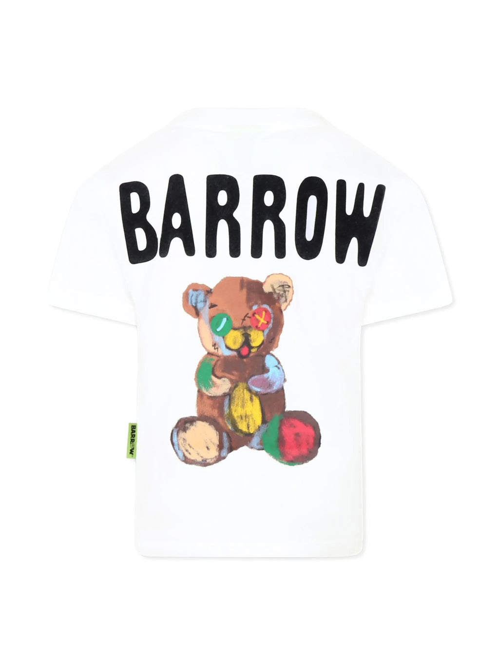 T - SHIRT BANCA CON PALMA BARROW - Angel Luxury