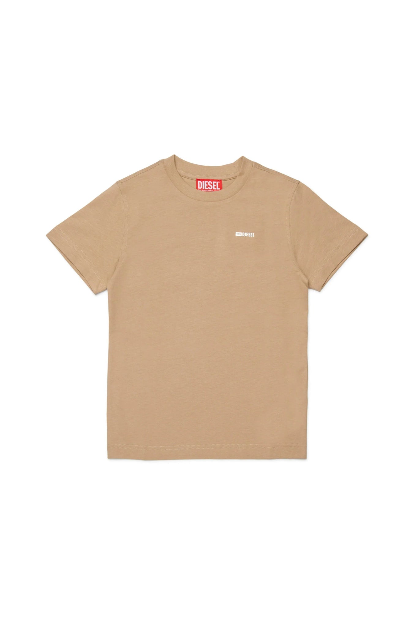 T - SHIRT BEIGE CON LOGO DIESEL - Angel Luxury
