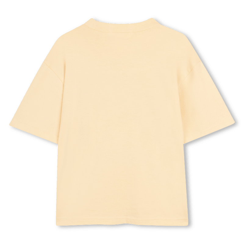 T - SHIRT BEIGE CON STAMPA BILLIEBLUSH - Angel Luxury