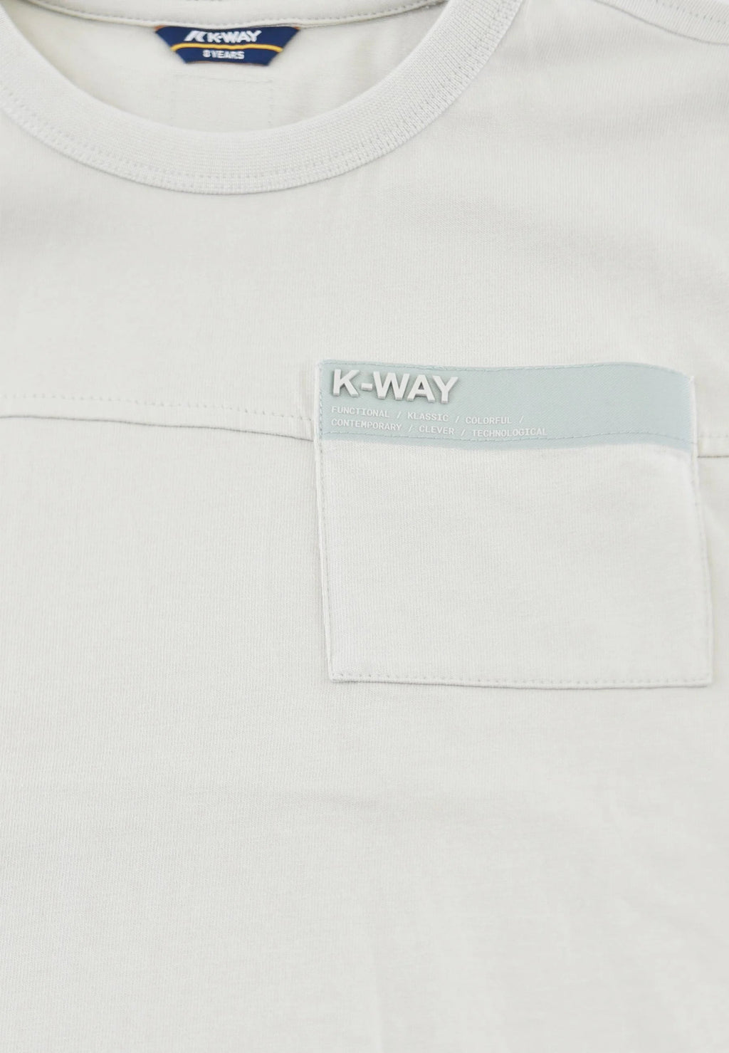 T - SHIRT BEIGE CON TASCHINO K - WAY - Angel Luxury