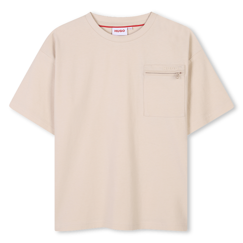 T - SHIRT BEIGE HUGO - Angel Luxury