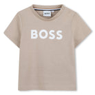 T - SHIRT BEIGE HUGO BOSS - Angel Luxury