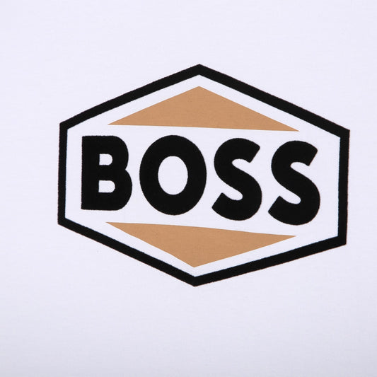 T - SHIRT BIANCA BOSS - Angel Luxury