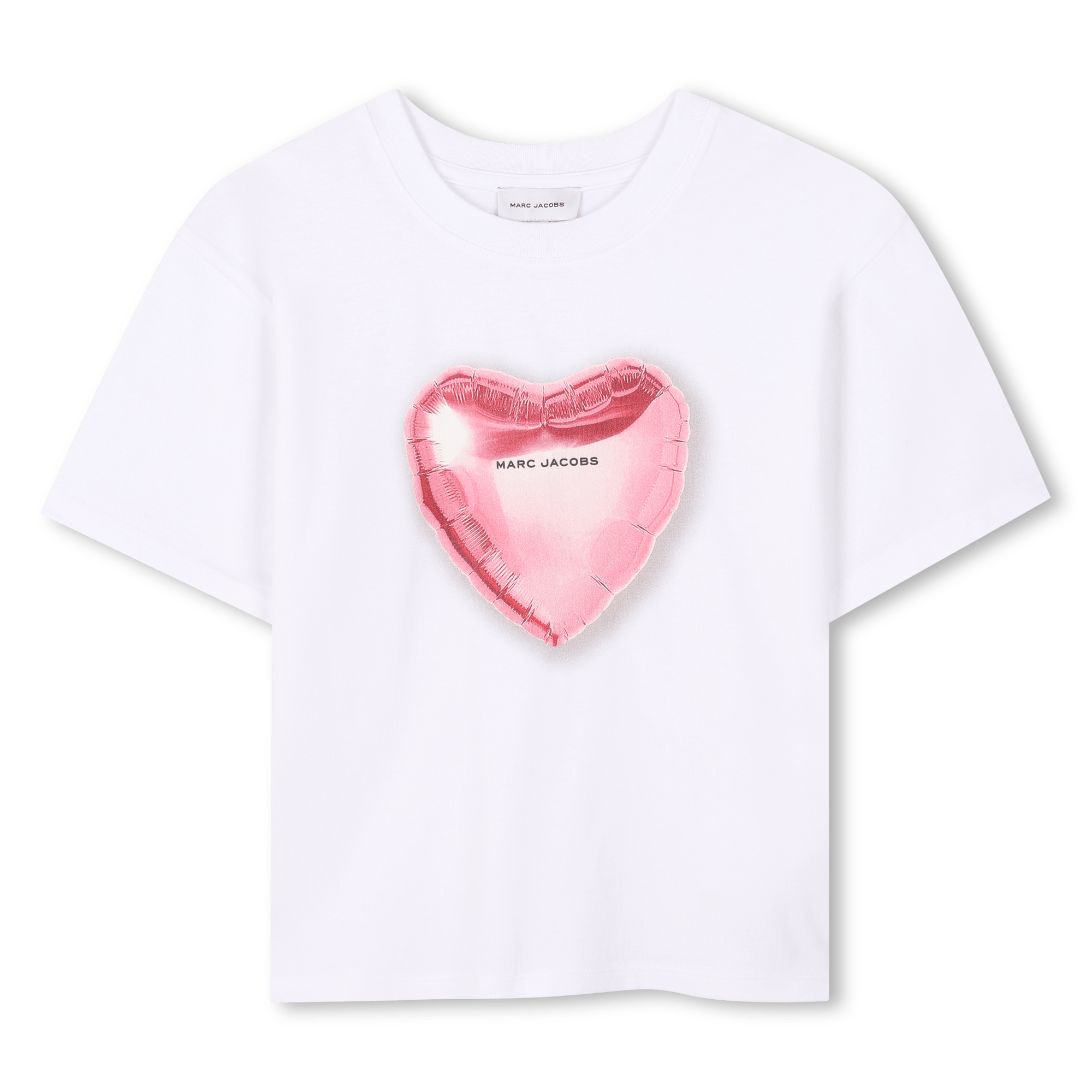 T - SHIRT BIANCA COL CUORE MARC JACOBS - Angel Luxury