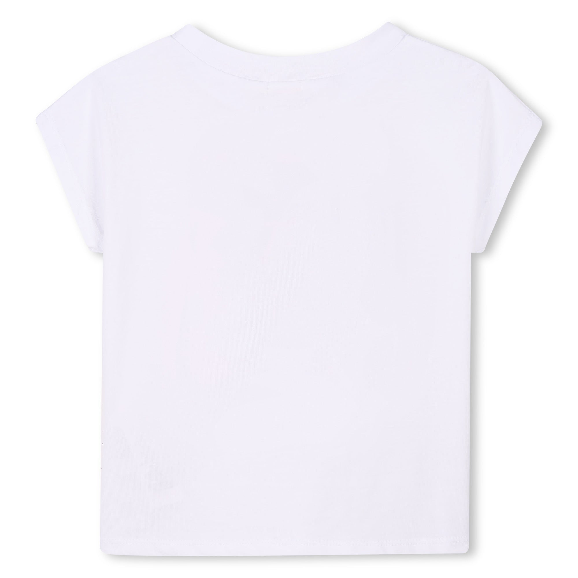 T - SHIRT BIANCA COL FIORE BILLIEBLUSH - Angel Luxury