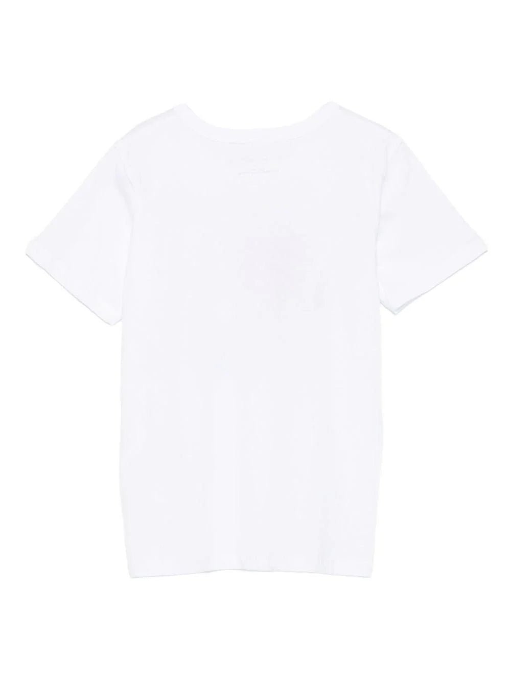 T - SHIRT BIANCA CON CUORE E FIORE STELLA MCCARTNEY - Angel Luxury
