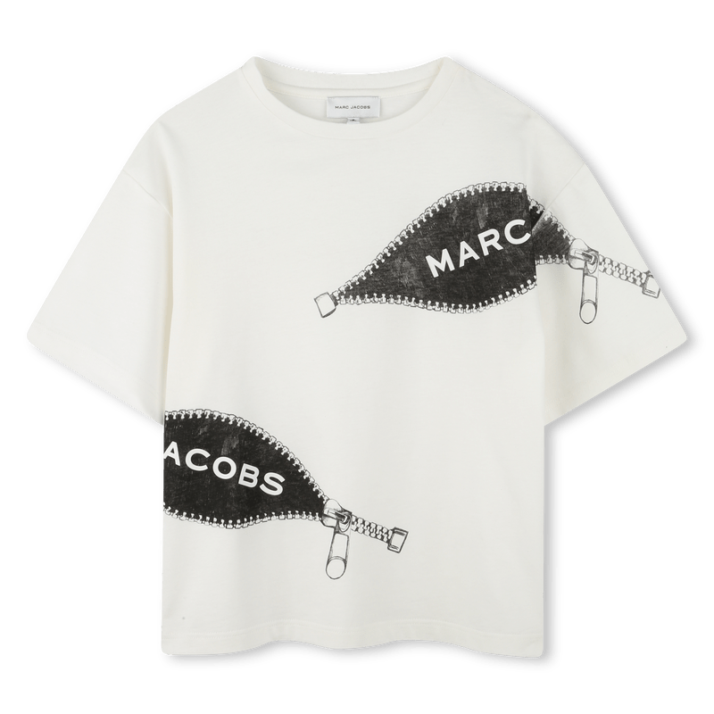 T - SHIRT BIANCA CON FANTASIA MARC JACOBS - Angel Luxury