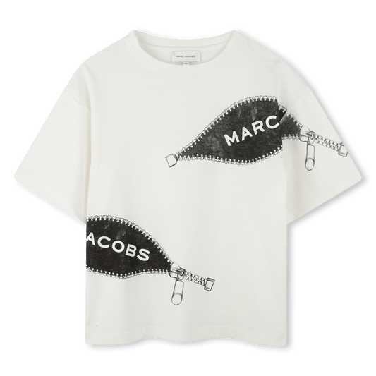 T - SHIRT BIANCA CON FANTASIA MARC JACOBS - Angel Luxury