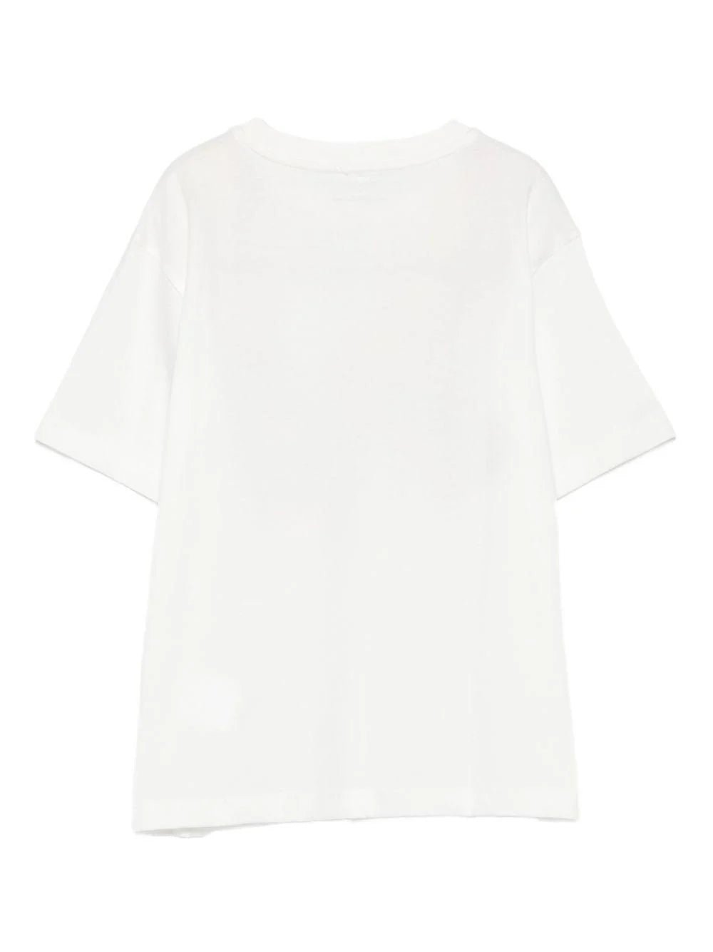 T - SHIRT BIANCA CON FANTASIA MULTICOLORE STELLA MCCARTNEY - Angel Luxury