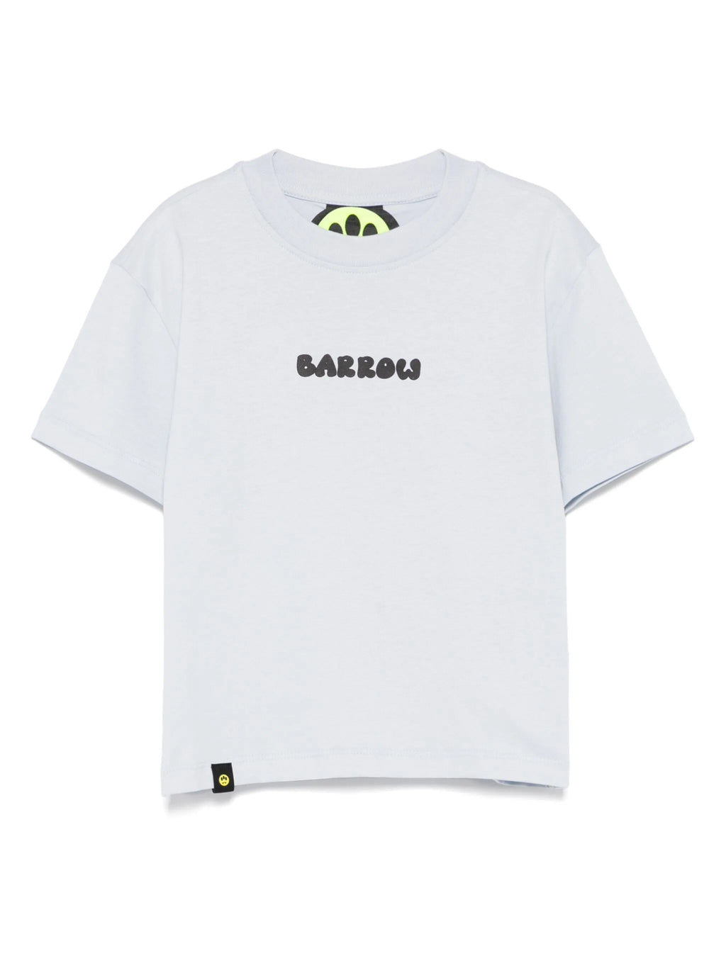 T - SHIRT BIANCA CON FANTASIA SUL RETRO LOGO BARROW - Angel Luxury