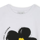 T - SHIRT BIANCA CON FIORE NERO MARC JACOBS - Angel Luxury