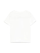 T - SHIRT BIANCA CON LOGO COLORATO STELLA MCCARTNEY - Angel Luxury