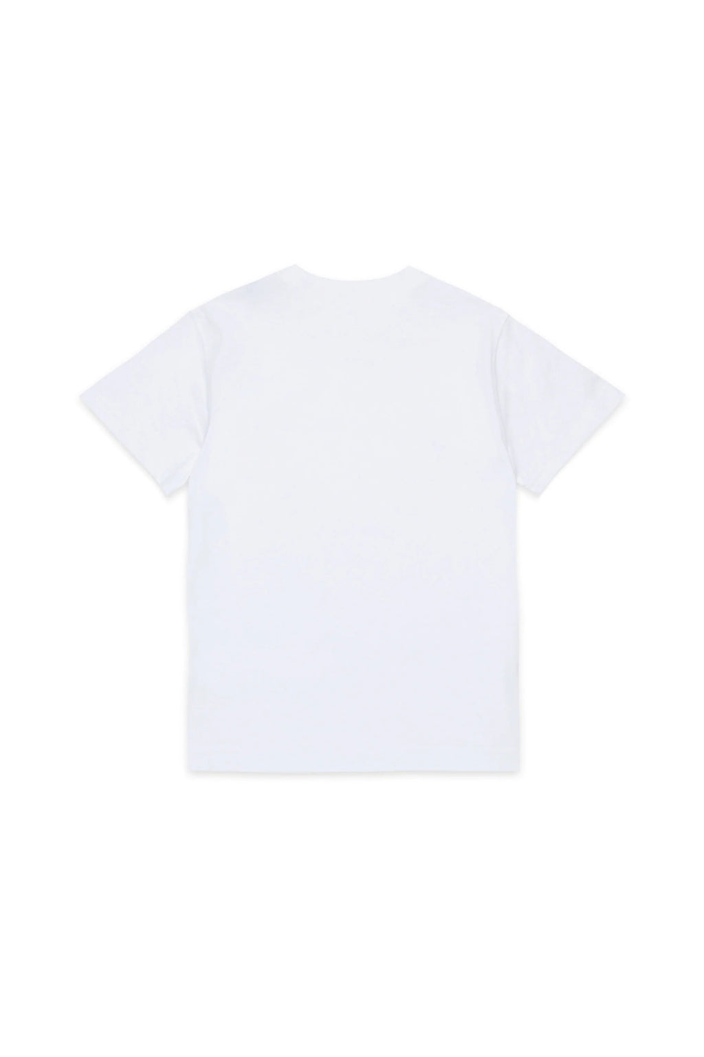 T - SHIRT BIANCA CON LOGO CORSIVO NERO DIESEL - Angel Luxury