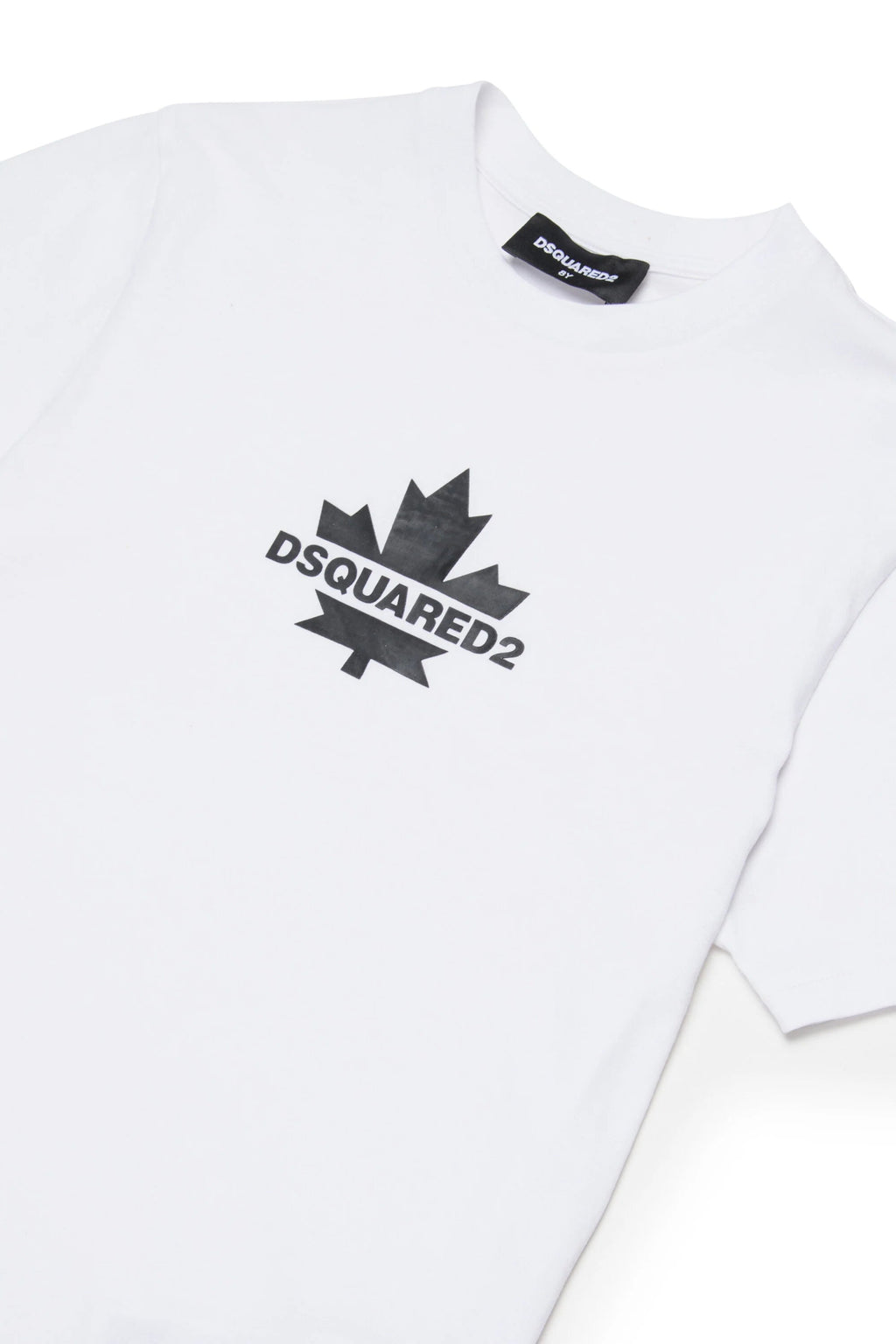 T - SHIRT BIANCA CON LOGO DSQUARED2 - Angel Luxury