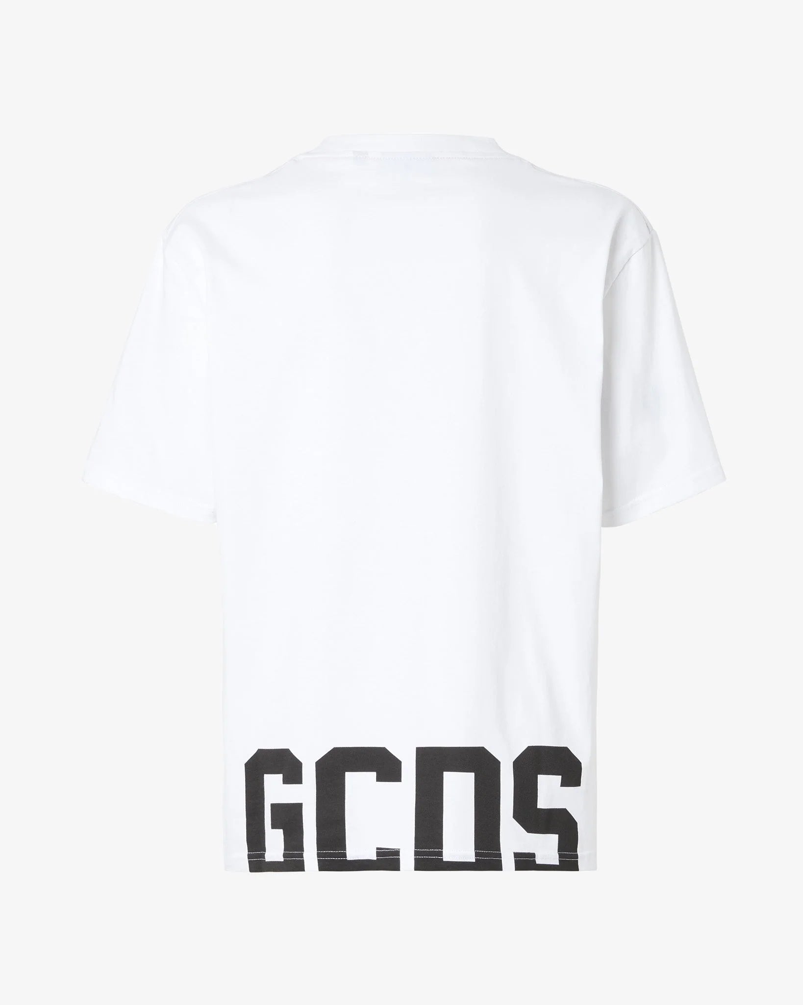 T - SHIRT BIANCA CON LOGO GCDS - Angel Luxury