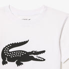 T - SHIRT BIANCA CON LOGO LACOSTE - Angel Luxury