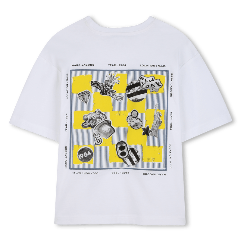 T - SHIRT BIANCA CON LOGO MARC JACOBS - Angel Luxury