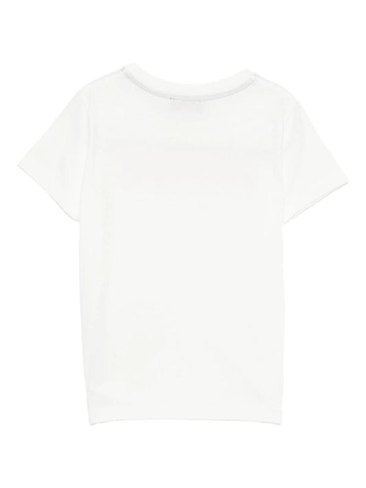 T - SHIRT BIANCA CON LOGO MULTICOLOR MISSONI - Angel Luxury