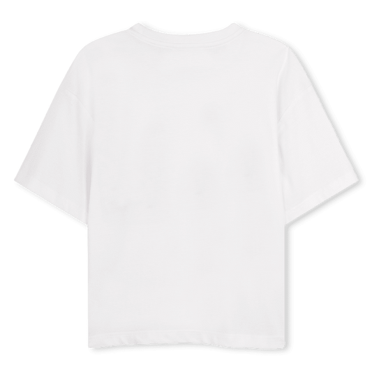 T - SHIRT BIANCA CON LOGO NERO MARC JACOBS - Angel Luxury