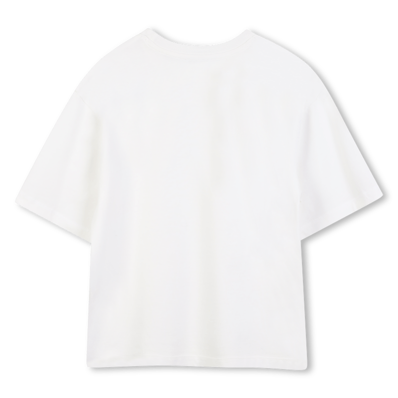 T - SHIRT BIANCA CON LOGO NERO MARC JACOBS - Angel Luxury