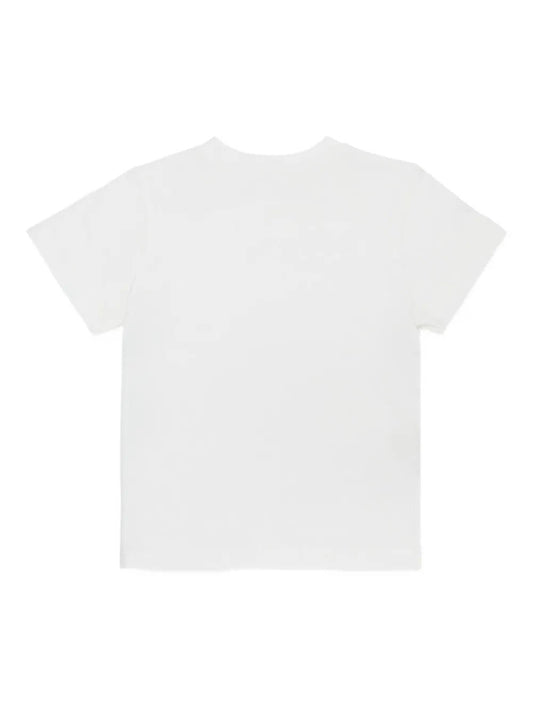T - SHIRT BIANCA CON LOGO NERO MARNI - Angel Luxury