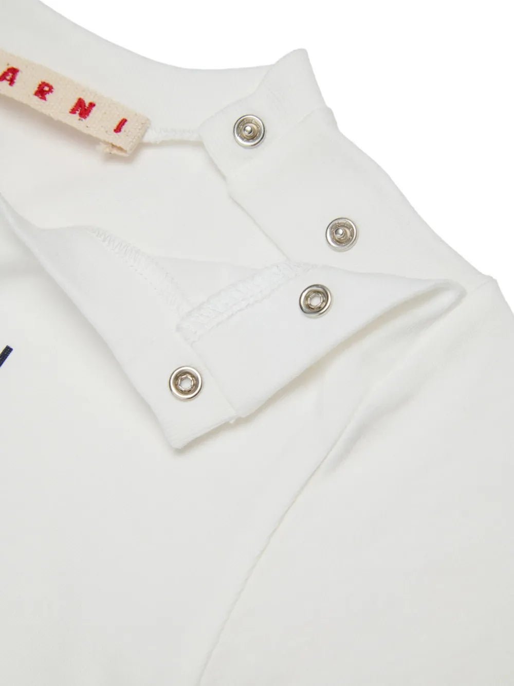 T - SHIRT BIANCA CON LOGO NERO MARNI - Angel Luxury