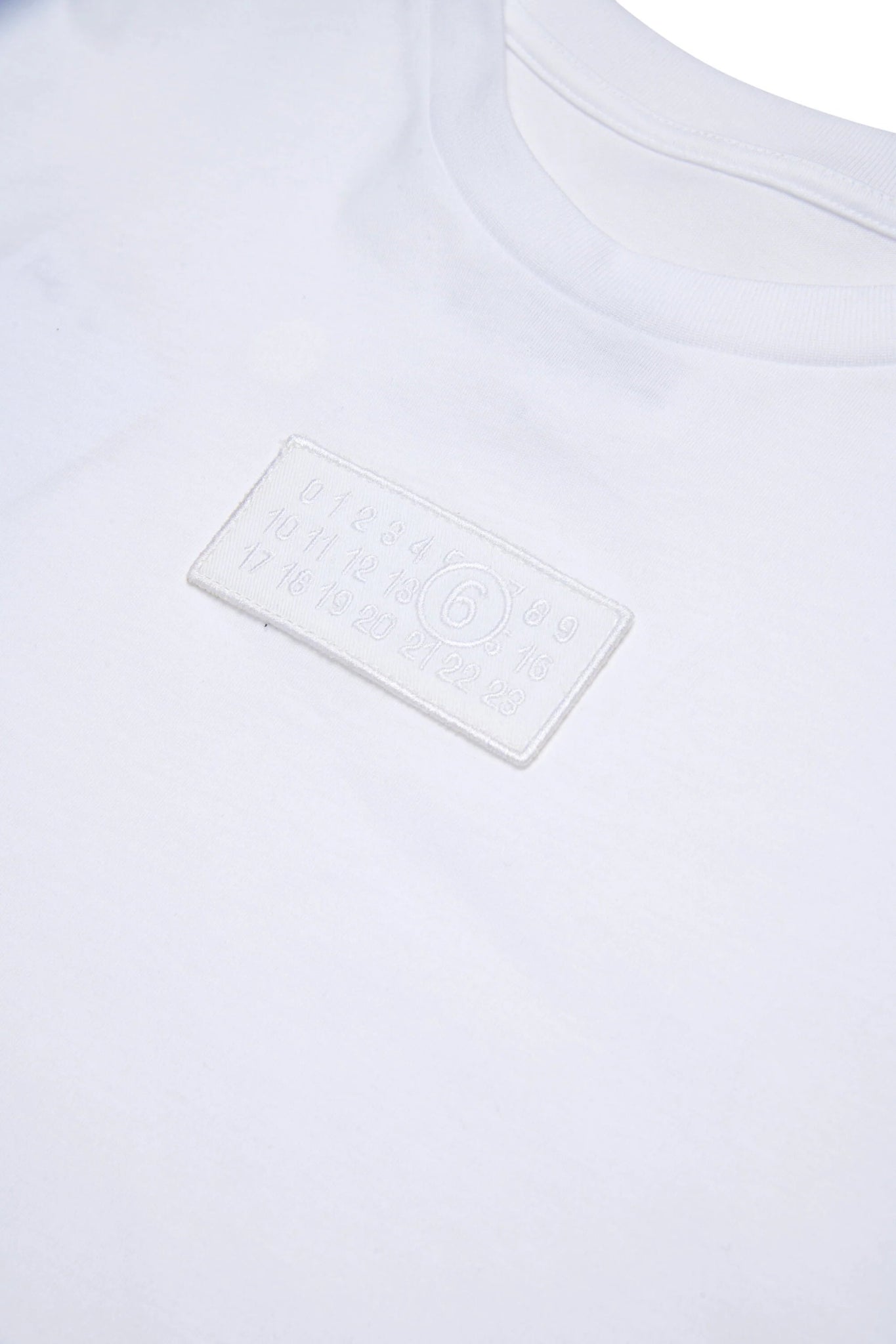 T - SHIRT BIANCA CON LOGO NUMERICO MAISON MARGIELA - Angel Luxury