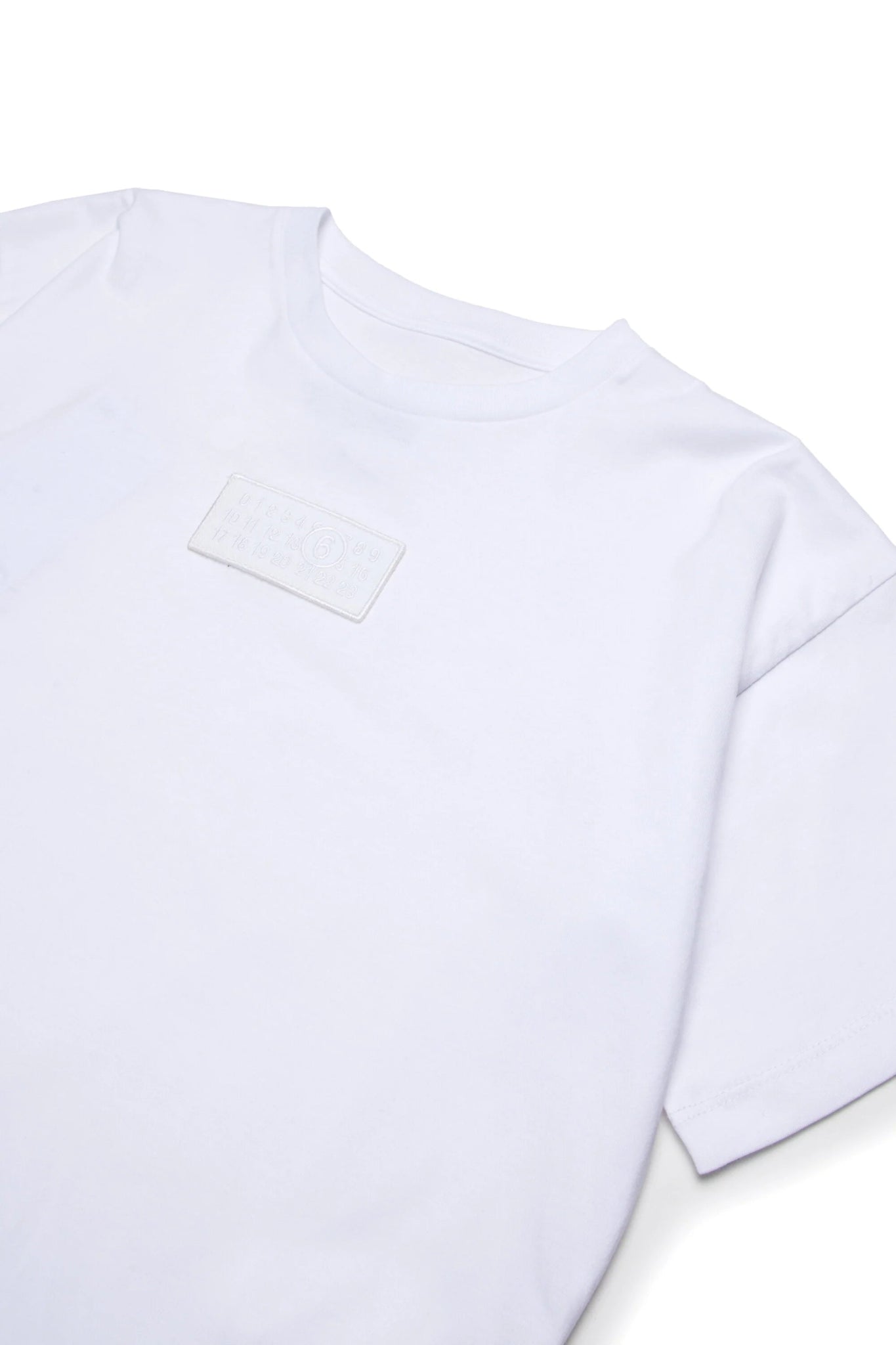 T - SHIRT BIANCA CON LOGO NUMERICO MAISON MARGIELA - Angel Luxury