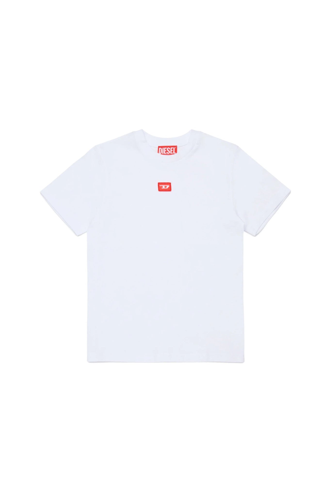 T - SHIRT BIANCA CON LOGO ROSSO DIESEL - Angel Luxury