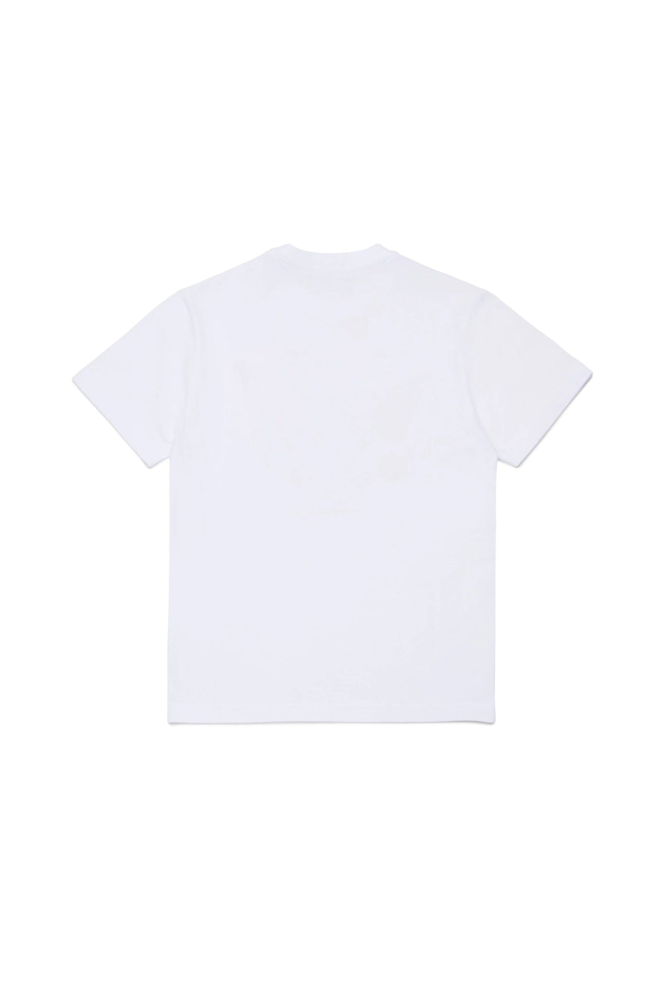 T - SHIRT BIANCA CON LOGO ROSSO DSQUARED2 - Angel Luxury