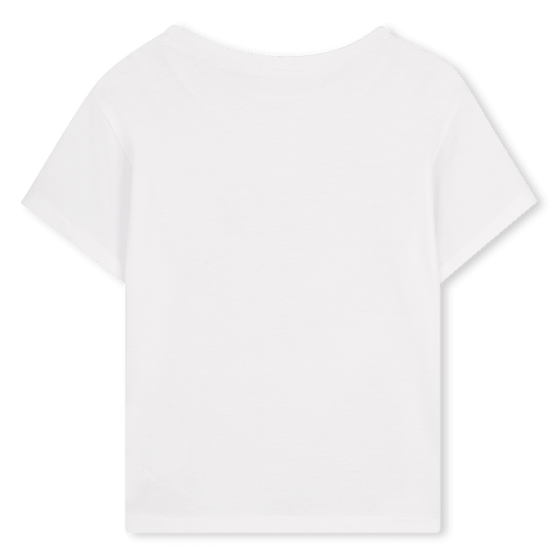 T - SHIRT BIANCA CON STAMPA A FIORI BILLIEBLUSH - Angel Luxury
