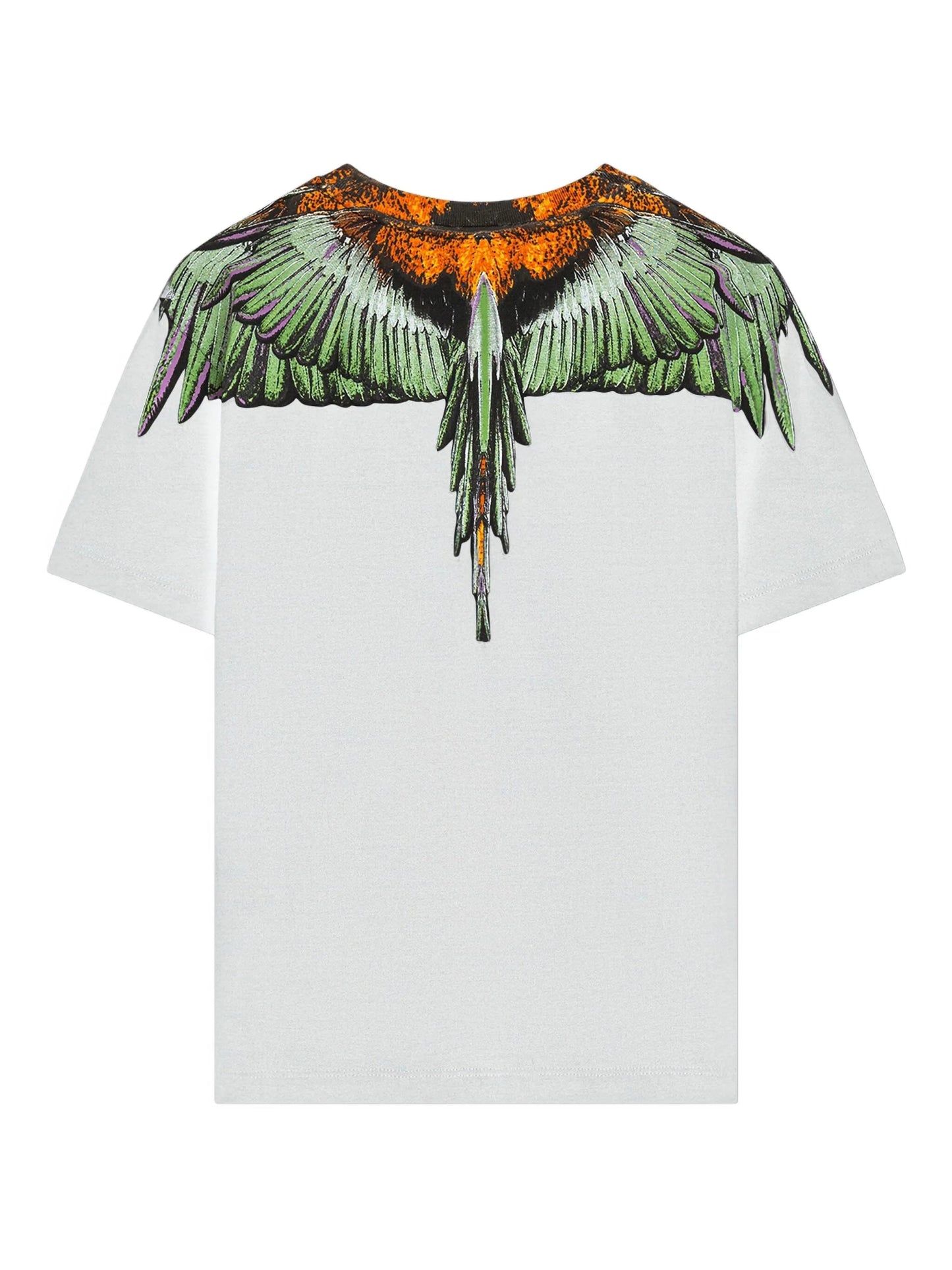T - SHIRT BIANCA CON STAMPA ALI MARCELO BURLON - Angel Luxury