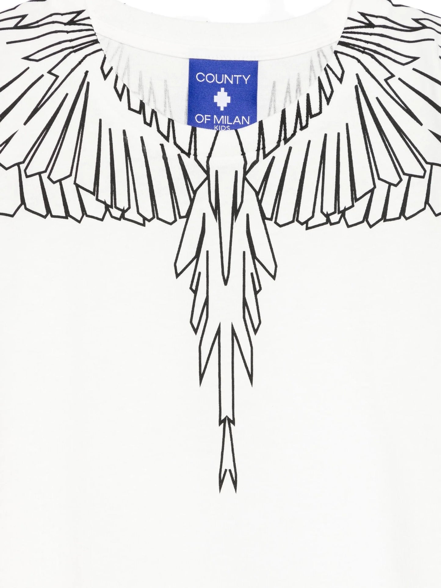 T - SHIRT BIANCA CON STAMPA ALI MARCELO BURLON - Angel Luxury