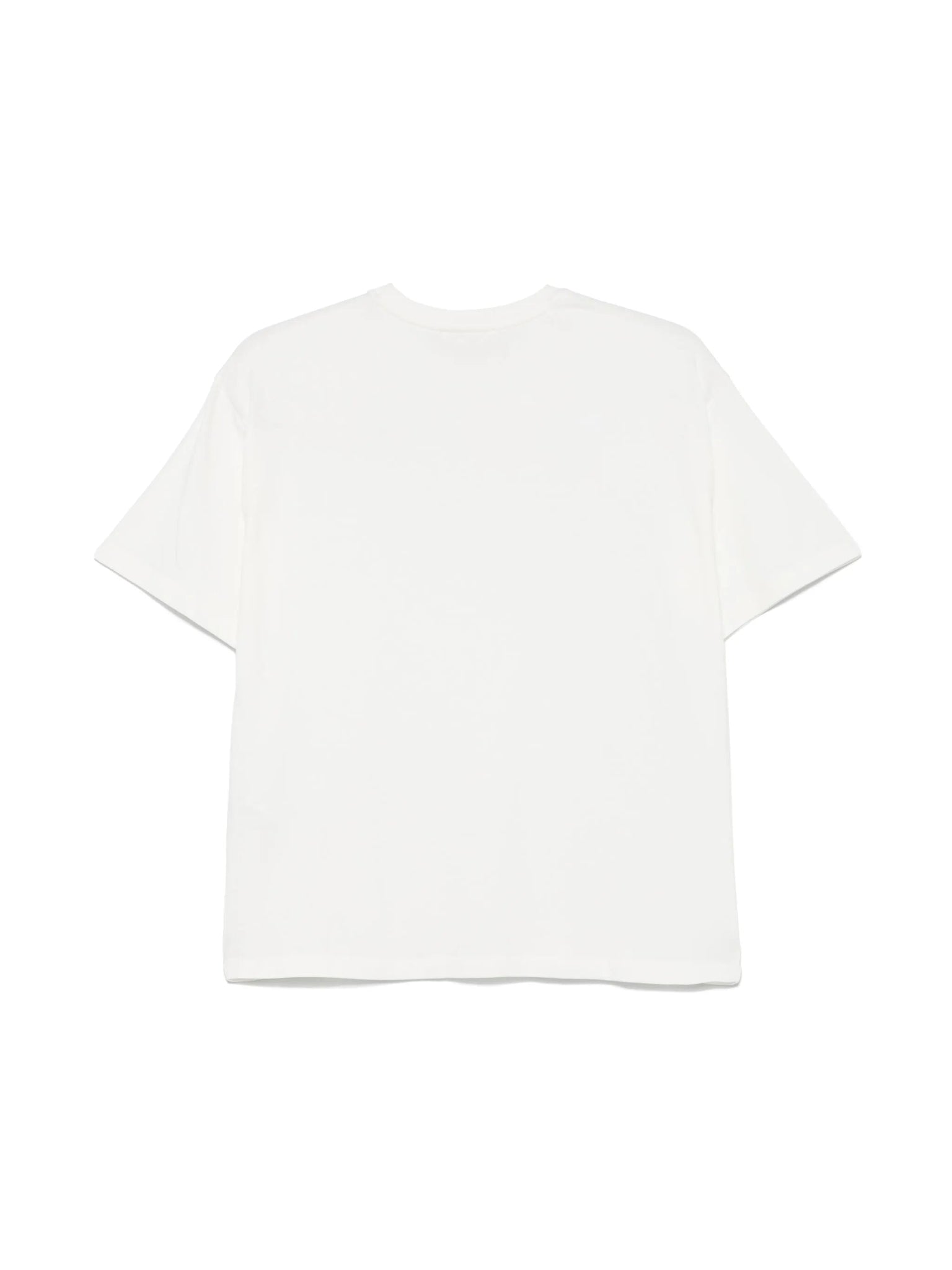 T - SHIRT BIANCA CON STAMPA ELISABETTA FRANCHI - Angel Luxury