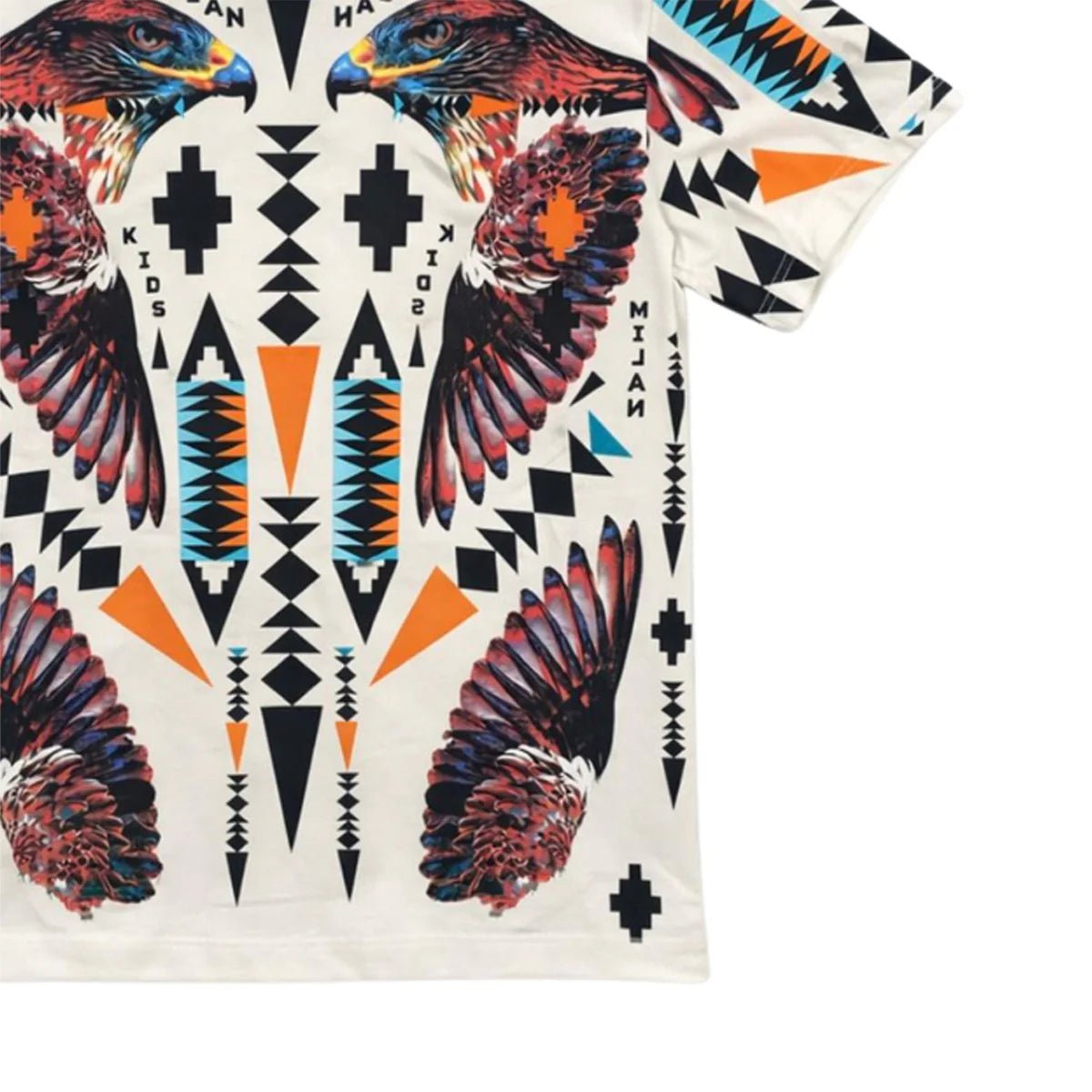 T - SHIRT BIANCA CON STAMPA MARCELO BURLON - Angel Luxury