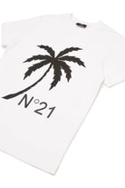 T - SHIRT BIANCA CON STAMPA N21 - Angel Luxury