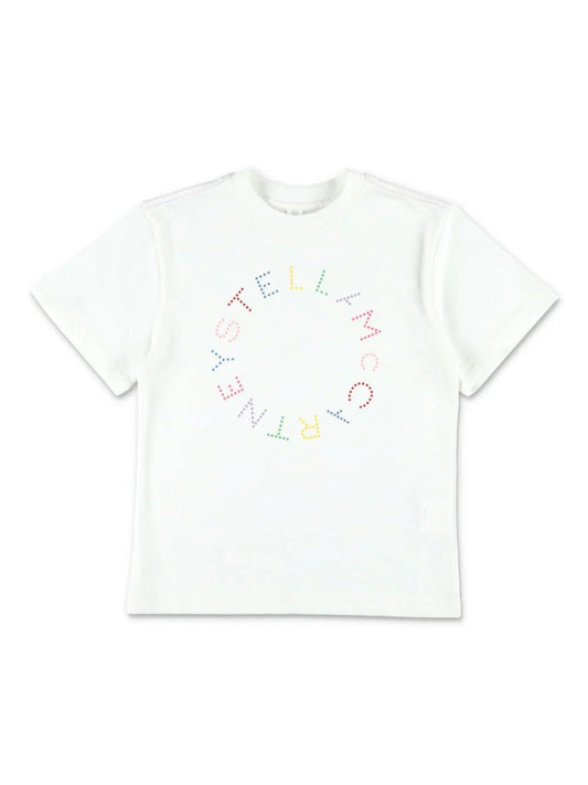 T - SHIRT BIANCA CON STAMPA STELLA MCCARTNEY - Angel Luxury