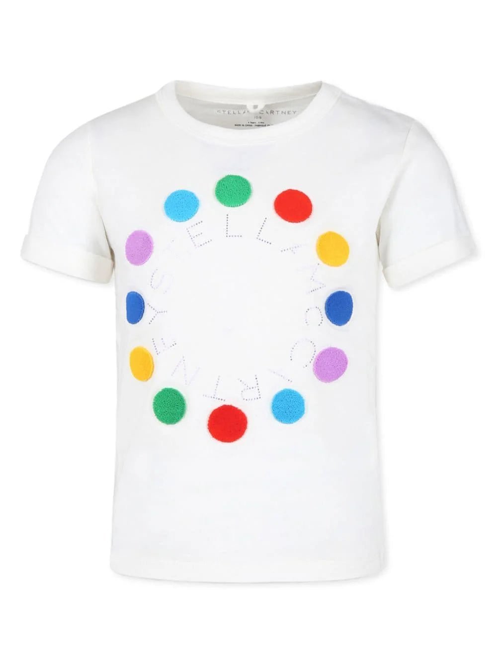 T - SHIRT BIANCA CON STAMPA STELLA MCCARTNEY - Angel Luxury