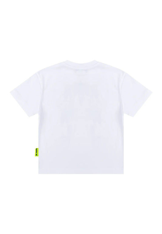 T - SHIRT BIANCA CON STMAPA BARROW - Angel Luxury