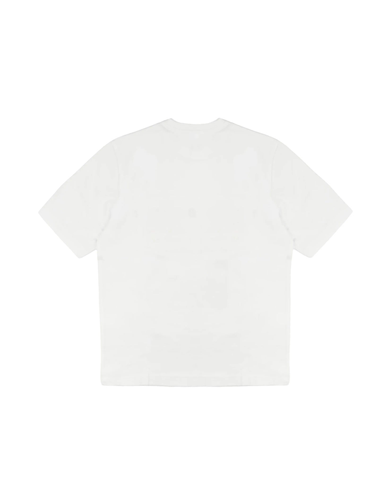 T - SHIRT BIANCA CON TASCHINO SUL DAVANTI E LOGO ROSSO E BLU DSQUARED2 - Angel Luxury