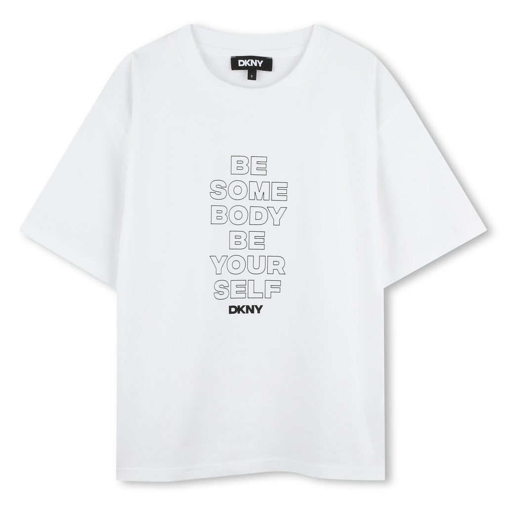 T - SHIRT BIANCA DKNY - Angel Luxury