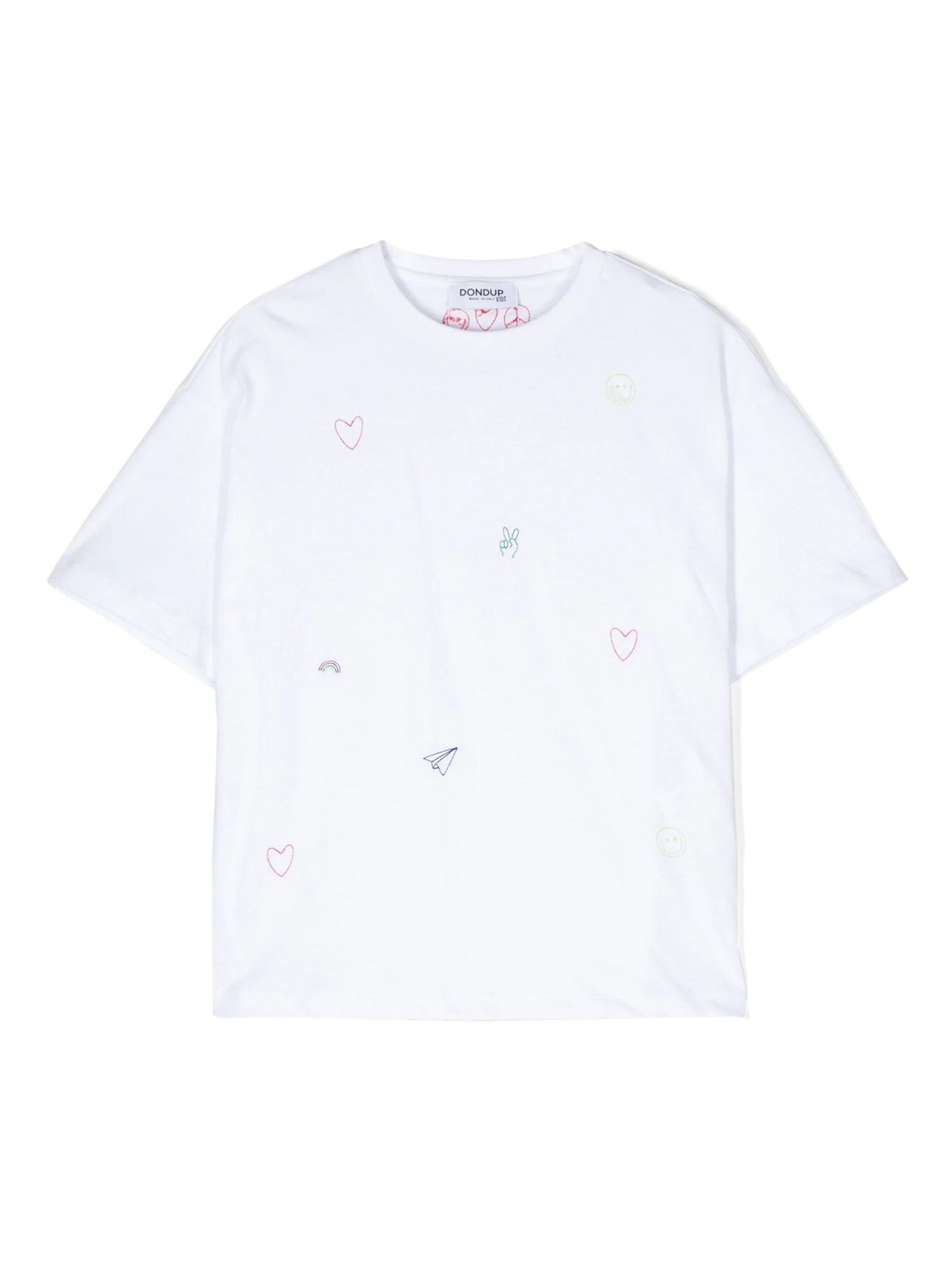 T - SHIRT BIANCA DONDUP - Angel Luxury