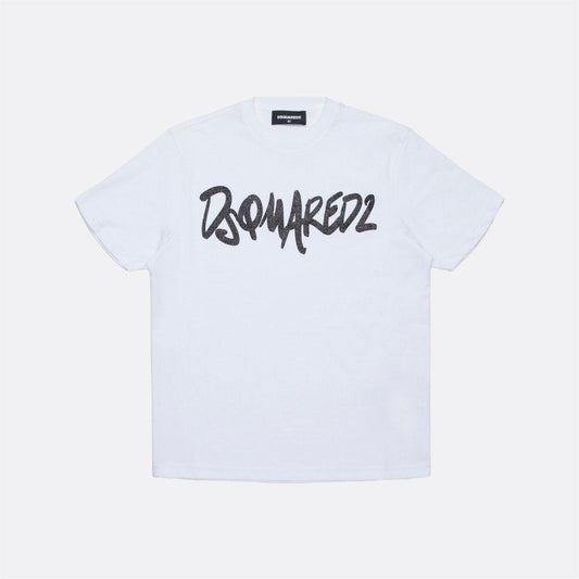T - SHIRT BIANCA DSQUARED2 - Angel Luxury