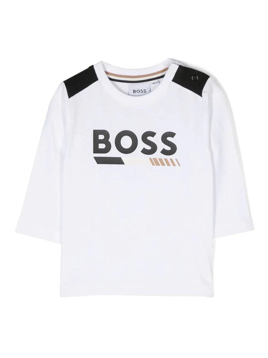 T - SHIRT BIANCA HUGO BOSS - Angel Luxury