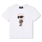 T - SHIRT BIANCA KARL LAGERFELD - Angel Luxury