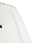 T - SHIRT BIANCA MANICA LUNGA FAY - Angel Luxury
